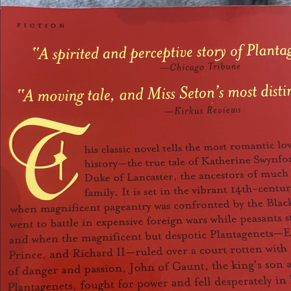 Katherine by Anya Seton Paperback used book - Picture 13 of 13